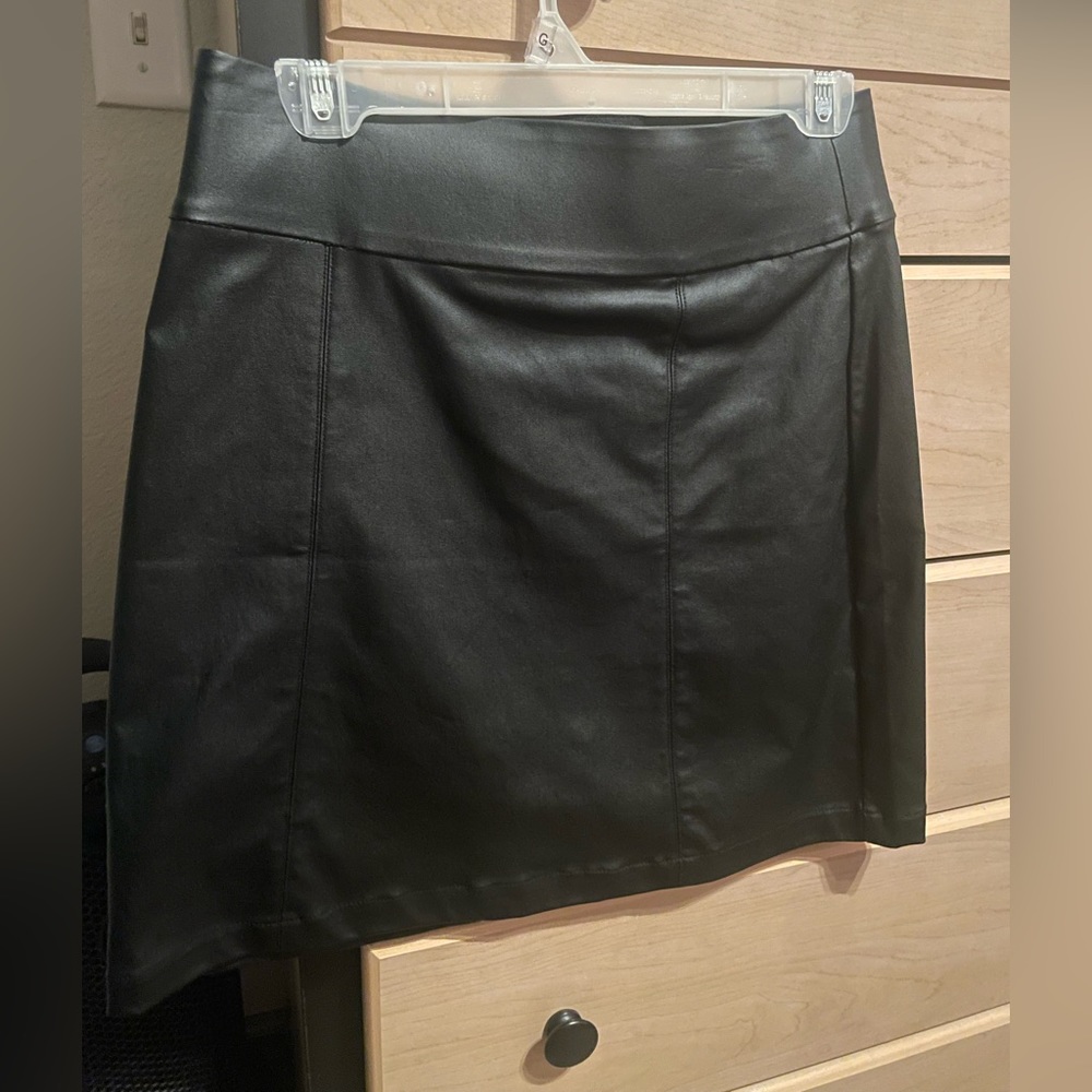 Leather Skirt Size M